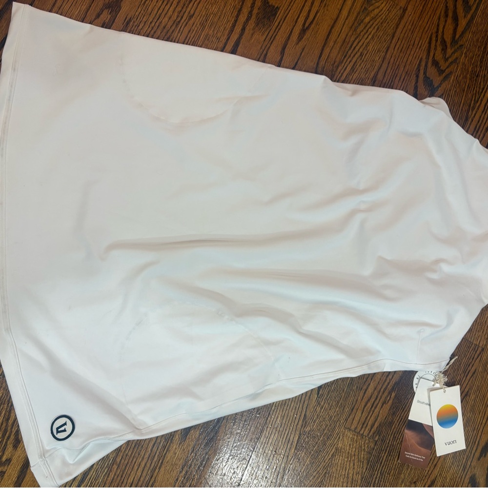 Vuori Volley Dress XL White Built In Bra Tennis Golf Pickleball  New NWT - Picture 4 of 6